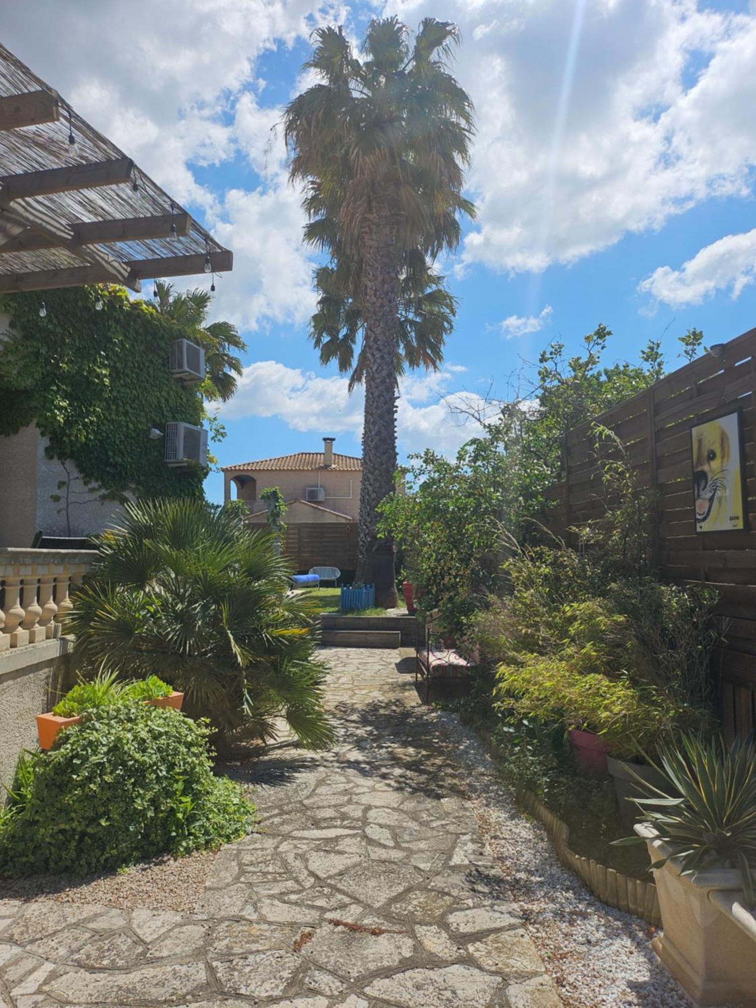 Belle Villa Lespignan Exterior foto