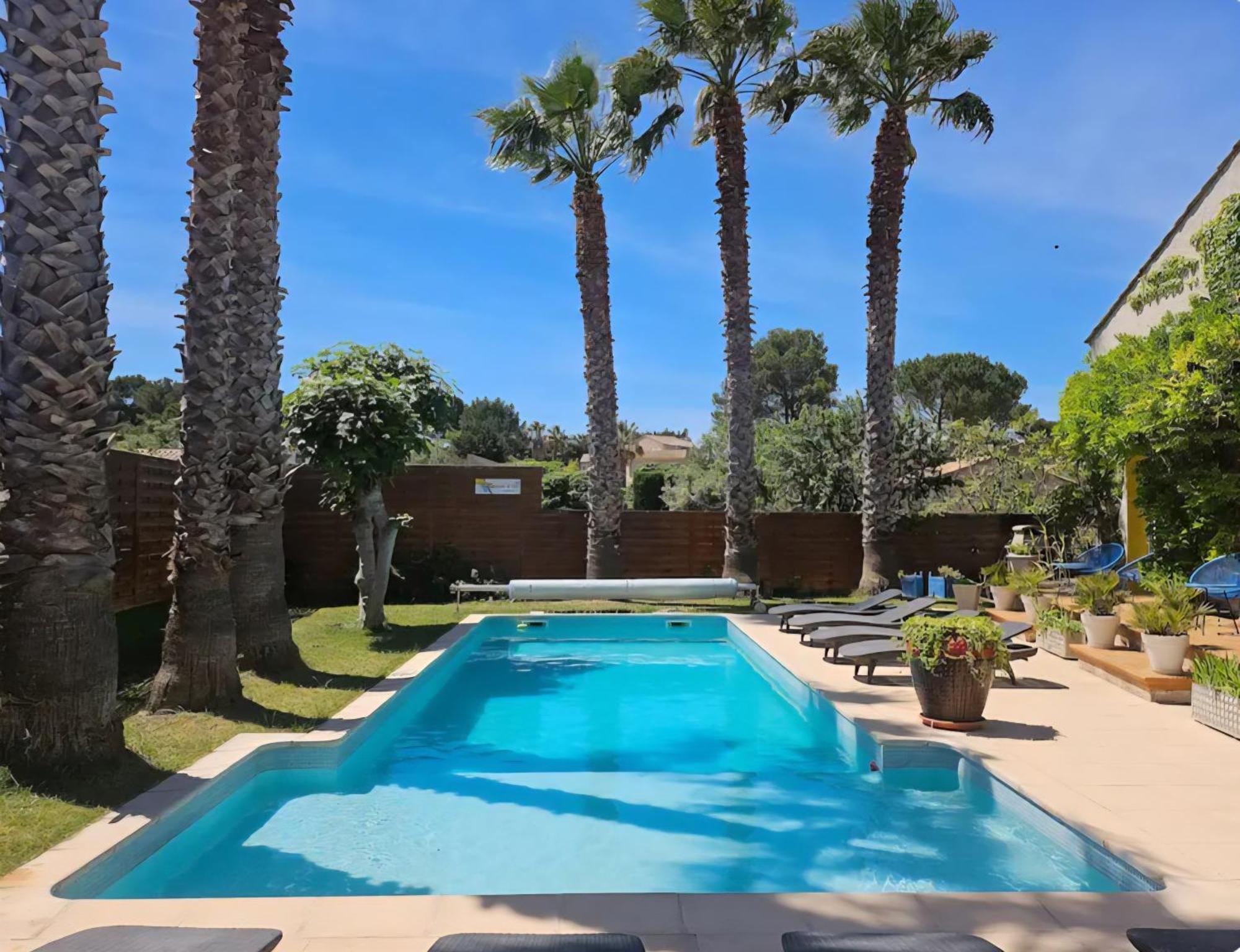 Belle Villa Lespignan Exterior foto
